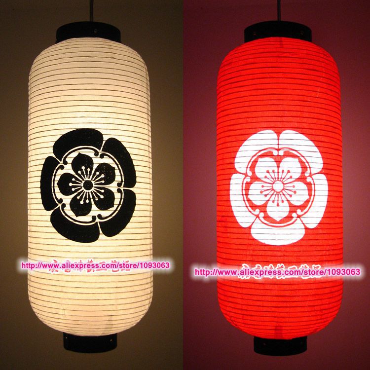 Japanese Lantern Paper - ซากุระโคมไฟกระดาษญี่ปุ่นที่กําหนดเอง Handmade โคมไฟร้านอาหาร Cusinine โรงแรมสปา Shop