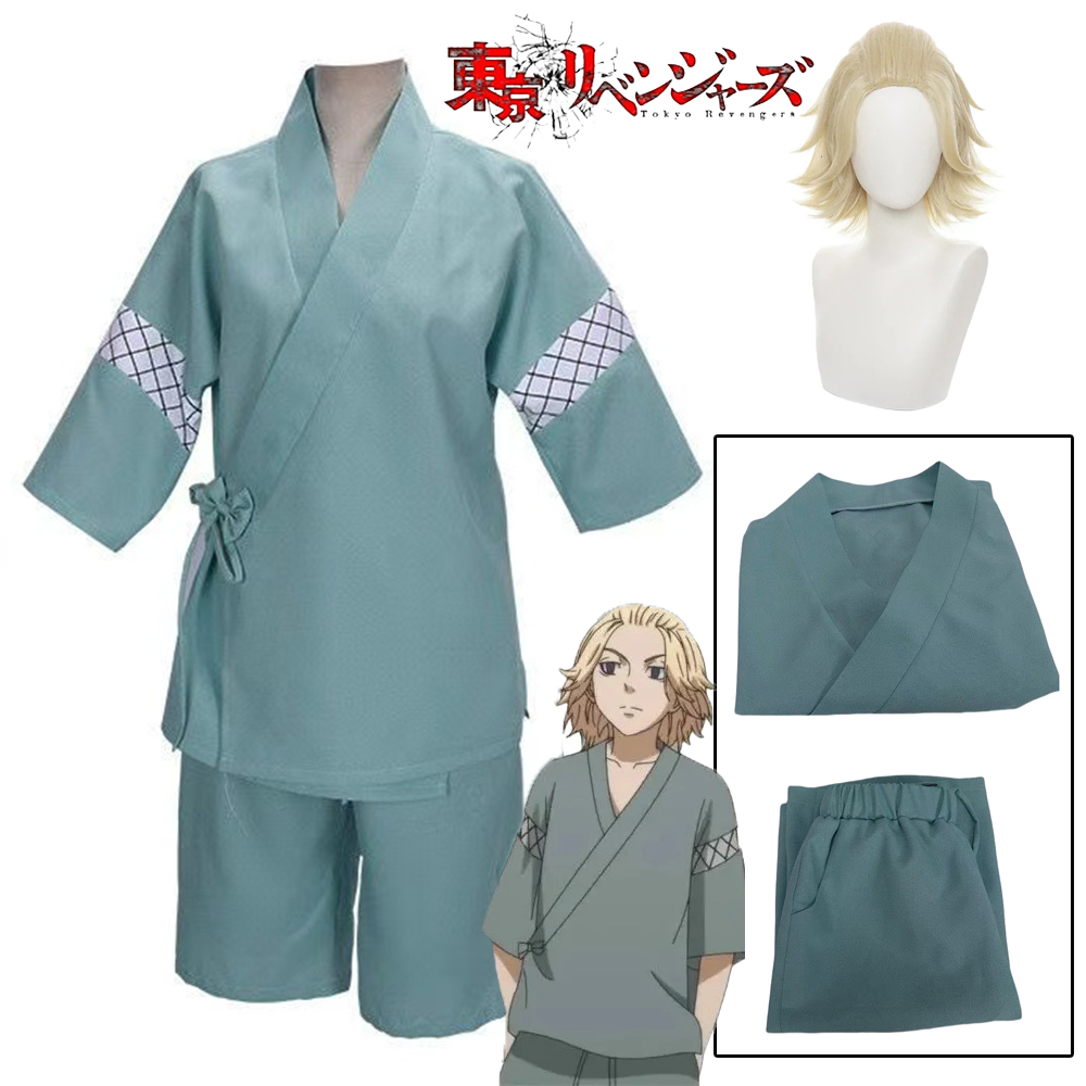 Kimono Yukata Cotton - อะนิเมะ Tokyo Revengers Manjiro Sano Takemichi