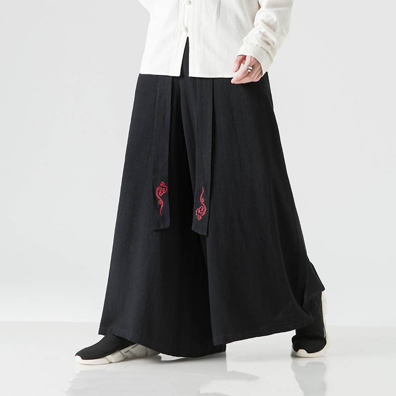 กางเกงขายาวทรงหลวมสไตล์กิโมโนญ - Kimono Yukata Cotton บทวิจารณ์และราคา
