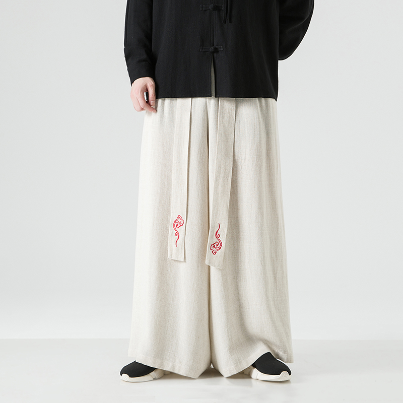 กางเกงขายาวทรงหลวมสไตล์กิโมโนญ - Kimono Yukata Cotton บทวิจารณ์และราคา
