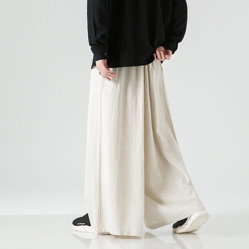 กางเกงขายาวทรงหลวมสไตล์กิโมโนญ - Kimono Yukata Cotton บทวิจารณ์และราคา