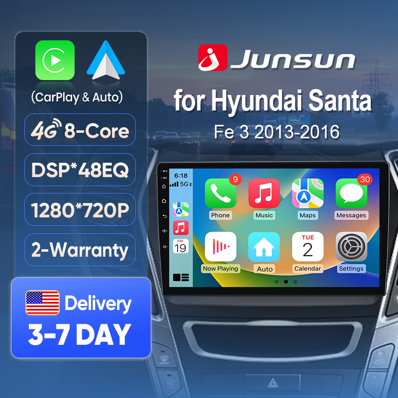 วิทยุติดรถยนต์ Junsun AI Voice - Japanese Car Lifestyle บทวิจารณ์และราคา