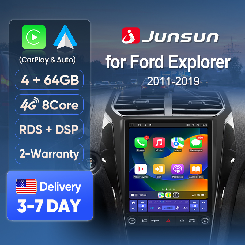หน้าจอ Junsun Wireless CarPlay - Japanese Car Lifestyle บทวิจารณ์และราคา