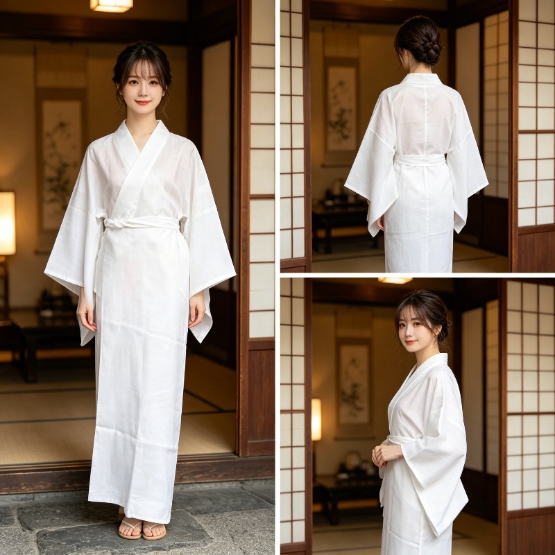 ซับในชุดกิโมโน, ชุดชั้นในอเนกป - Kimono Yukata Cotton บทวิจารณ์และราคา