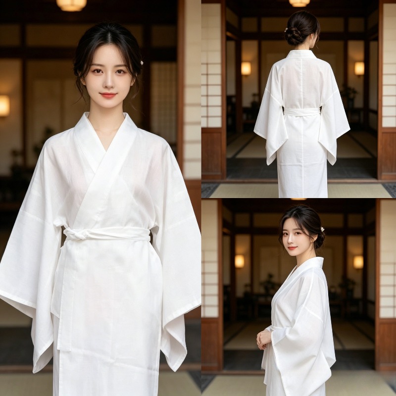 ซับในชุดกิโมโน, ชุดชั้นในอเนกป - Kimono Yukata Cotton บทวิจารณ์และราคา