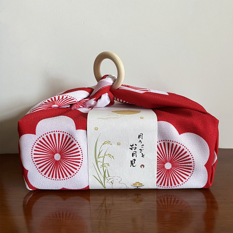 ผ้าเช็ดหน้าฟูโรชิกิผ้ากล่องข้า - Furoshiki Wrap Cloth บทวิจารณ์และราคา