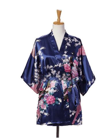 ชุดนอนผ้าไหมซาตินลายพิมพ์นกยูง - Kimono Yukata Cotton บทวิจารณ์และราคา