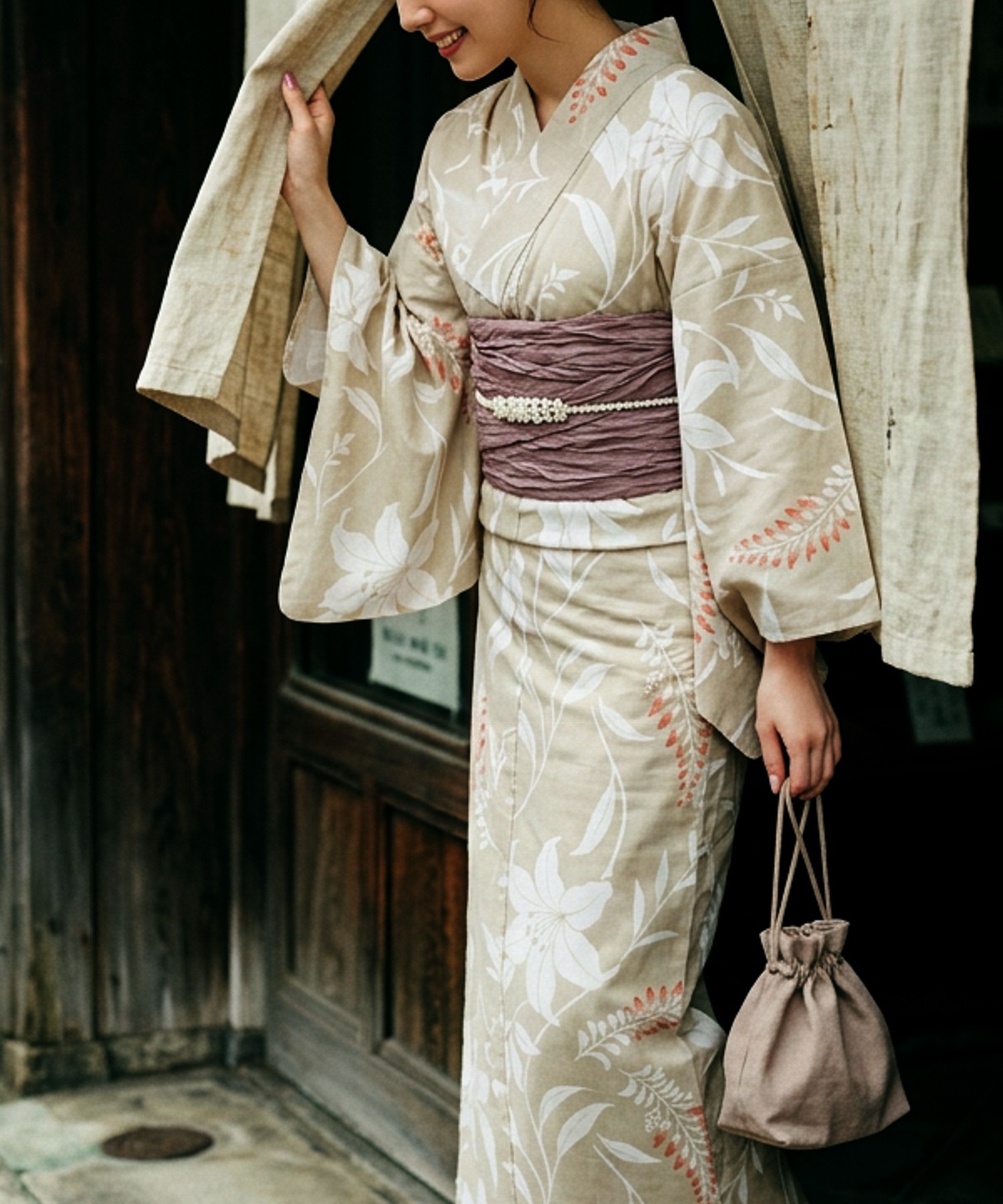 ชุดยูกาตะแบบดั้งเดิม ผ้าฝ้ายลิ - Kimono Yukata Cotton บทวิจารณ์และราคา
