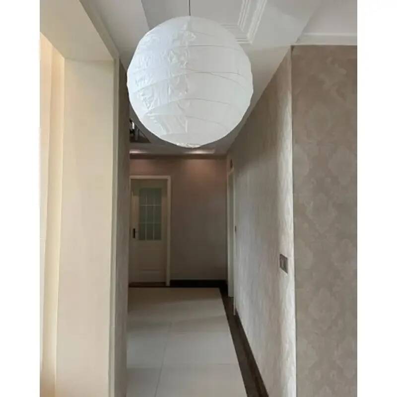 โคมไฟทรงกลมสีขาวขนาดใหญ่ 30 ซม - Japanese Lantern Paper บทวิจารณ์และราคา