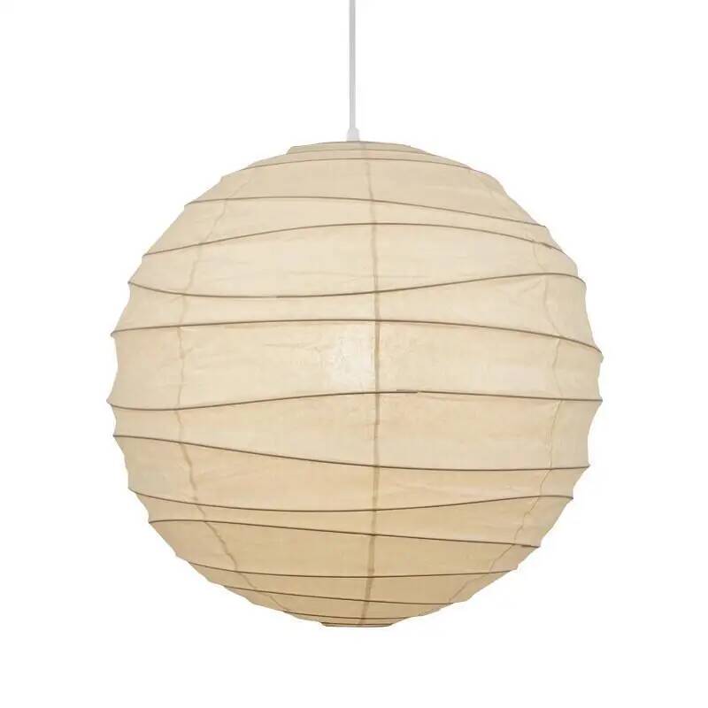 โคมไฟทรงกลมสีขาวขนาดใหญ่ 30 ซม - Japanese Lantern Paper บทวิจารณ์และราคา