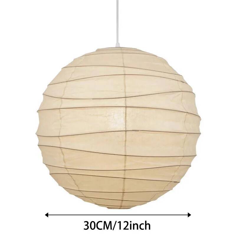 โคมไฟทรงกลมสีขาวขนาดใหญ่ 30 ซม - Japanese Lantern Paper บทวิจารณ์และราคา