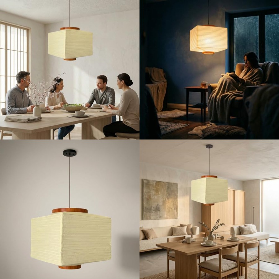 โคมไฟกระดาษสไตล์ญี่ปุ่น - โคมไ - Japanese Lantern Paper บทวิจารณ์และราคา