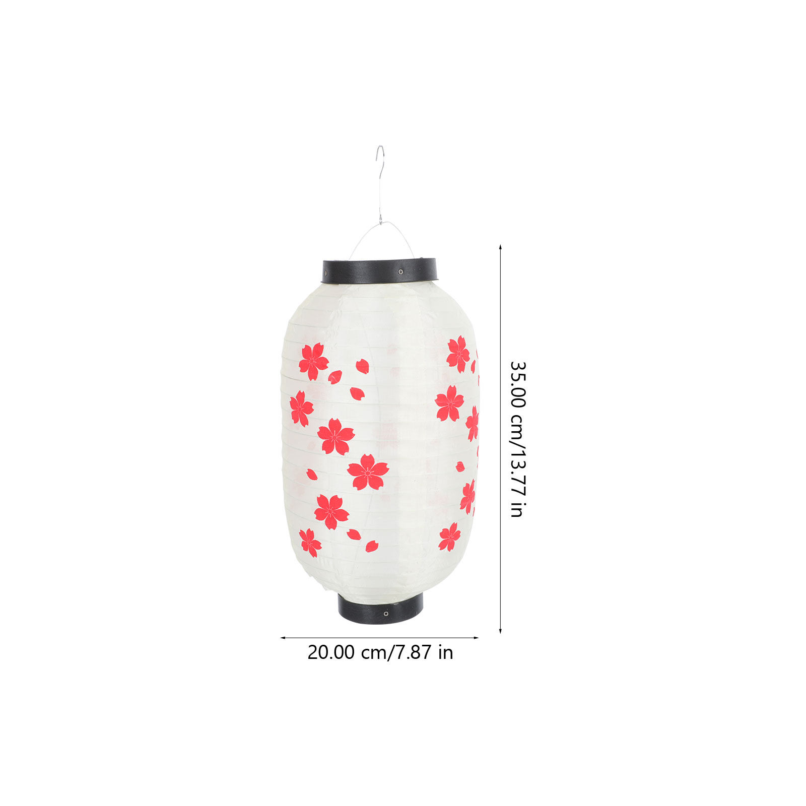 โคมไฟญี่ปุ่นสีแดงสด 2 ชิ้น โคม - Japanese Lantern Paper บทวิจารณ์และราคา