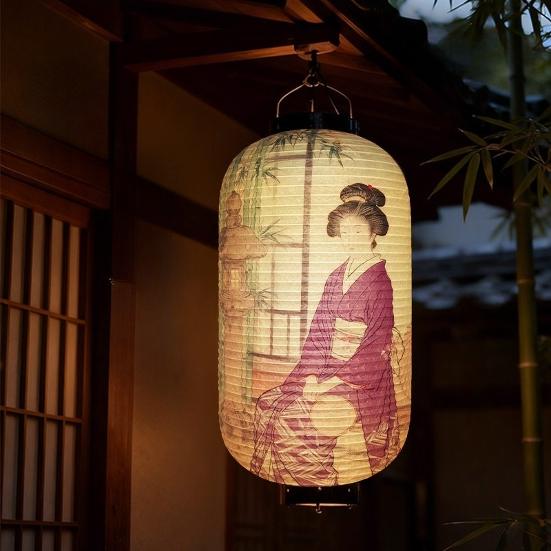 โคมไฟกระดาษลายสตรีราชสำนักญี่ป - Japanese Lantern Paper บทวิจารณ์และราคา
